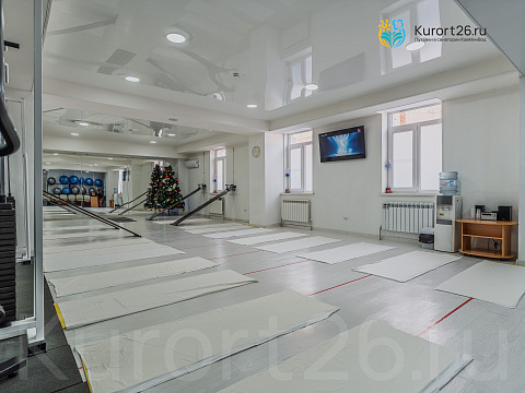 Санаторий «Виктория» г. Кисловодск. Зал ЛФК